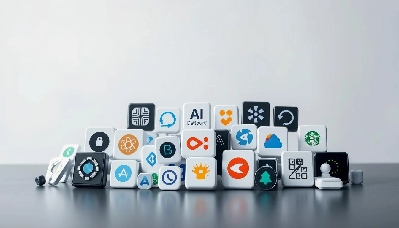 A high-quality, visually striking image of "top AI image enhancement tools" as requested. A sleek, minimalist display of the most prominent and powerful AI-powered image enhancement tools, set against a softly blurred, muted background. In the foreground, a dynamic arrangement of various icons, logos, and graphical representations of the leading AI software and services, each showcased with a crisp, professional-grade rendering. Subtle shadows and highlights create depth and dimension, while a cool, neutral color palette lends an air of sophisticated technology. The overall composition is clean, balanced, and designed to draw the viewer's eye to the key visual elements, effectively illustrating the "Comparison of Popular Free Outpainting AI Tools" section of the article.