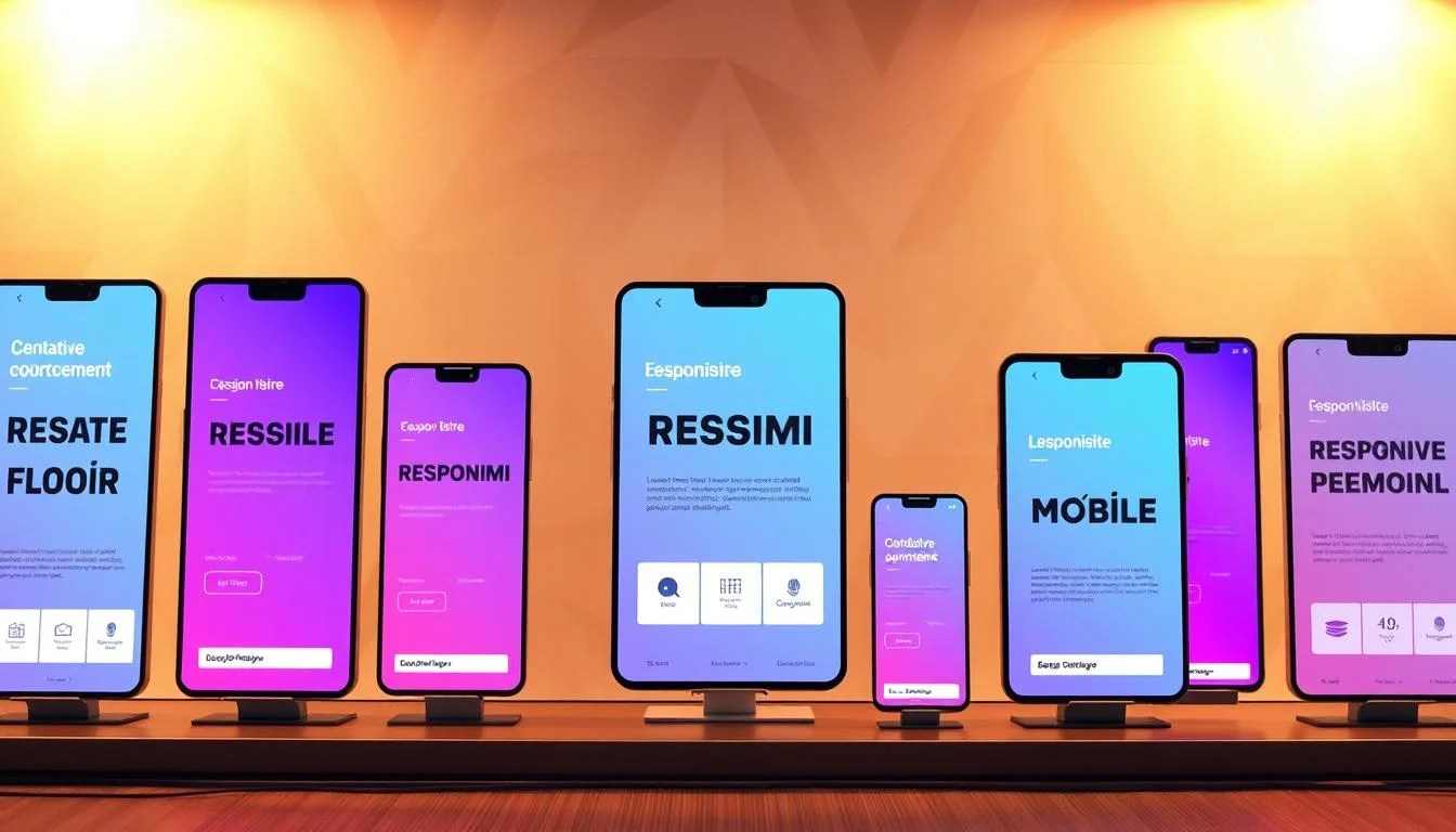 A vibrant, responsive design banner display featuring an array of dynamic, mobile-optimized advertising elements. In the foreground, a series of intricately crafted digital banners showcase sleek, minimalist layouts with bold typography and subtle gradient backgrounds. The middle ground showcases a range of responsive design principles, such as flexible grid systems, adaptive layouts, and cross-device compatibility. In the background, a soft, defocused pattern of abstract shapes and subtle textures provides a sophisticated visual backdrop. Warm, diffused lighting casts a subtle glow, creating a polished, professional atmosphere. The overall composition conveys a sense of modern, responsive design excellence.