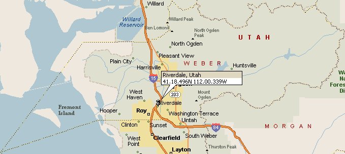 Riverdale Utah Map 2 