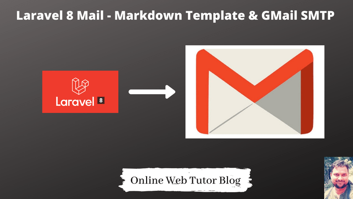 Send Email Using Markdown Email Template In Laravel 8