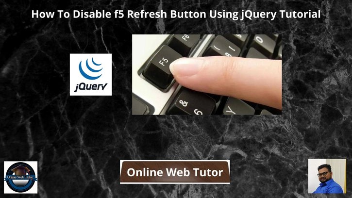How To Disable F5 Refresh Button Using Jquery Itsolutionstuff Com - City Backgrounds - Classic Mobile Collection