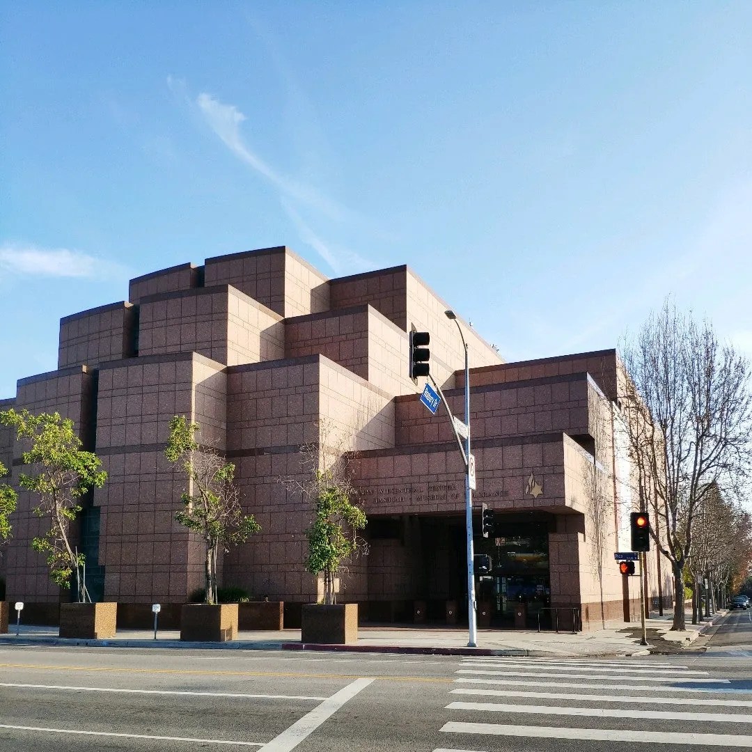 Exterior Street View of Museum of Tolerance