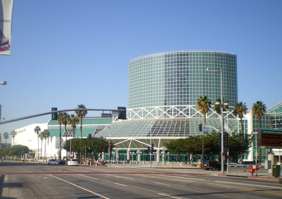 Exterior of Los Angeles Convention Center