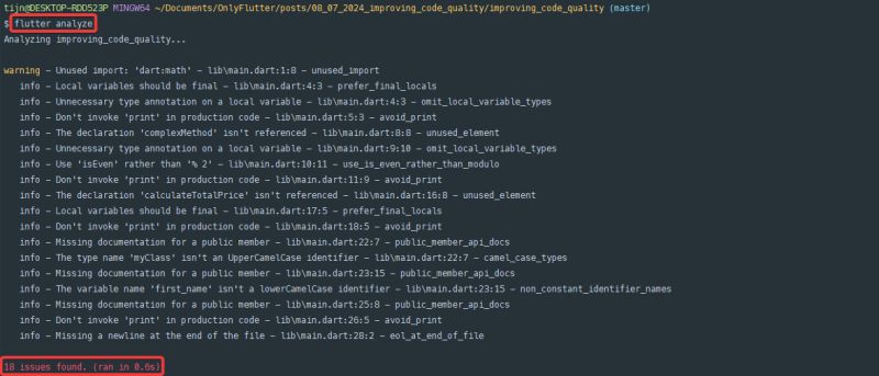 Improving Code Quality In Flutter With Analysis Options Yaml - Premium Landscape Image Gallery - Ultra HD