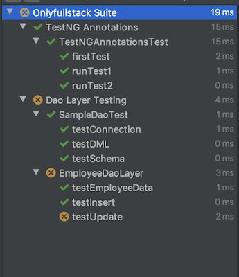 testng tutorial running the2Btest cases onlyfullstack