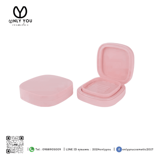 ตลับคุชชั่น ตลับแป้ง ผลิตแป้งพัฟ แป้งพัฟ ตลับแป้งพัฟ ตลับแป้งพัฟเปล่า บรรจุภัณฑ์ตลับแป้งพัฟ