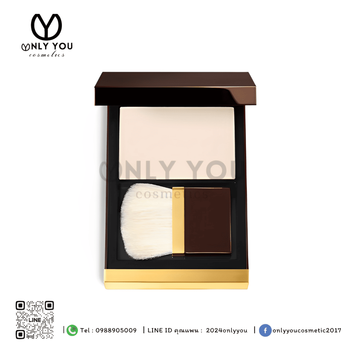 ตลับแป้ง ตลับแป้งฝุ่น ตลับแป้งพัฟ tomford 6 กรัม ตลับแป้งพัฟเปล่ารับผลิตตลับแป้ง แพ็คเกจตลับแป้ง บรรจุภัณฑ์ตลับแป้ง ผลิตตลับแป้งพัฟ