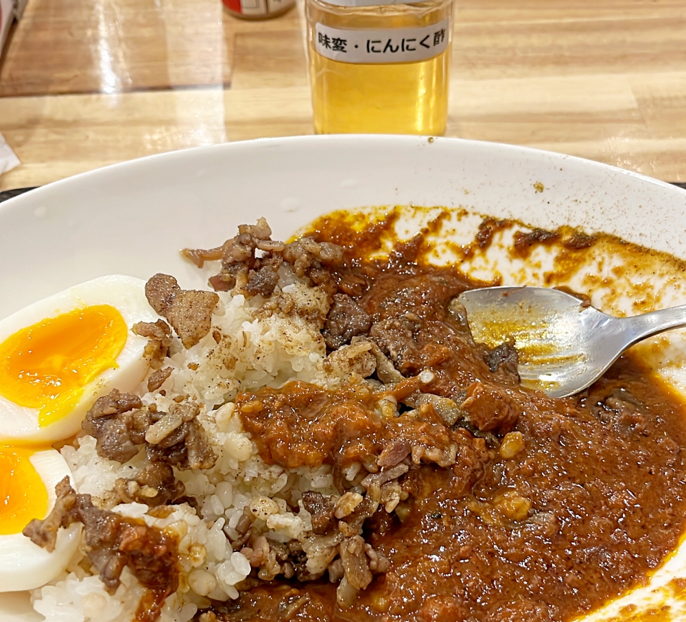 板橋区役所前「お父さんのカレー」フルーティーで濃厚な味わいのキーマ