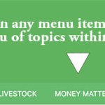 Click on menu items to browse