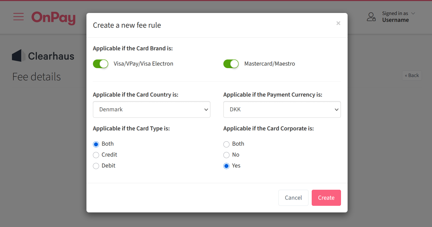 Settings Gt Fee Settings Onpay Documentation - Retina Sunset Pictures for Desktop