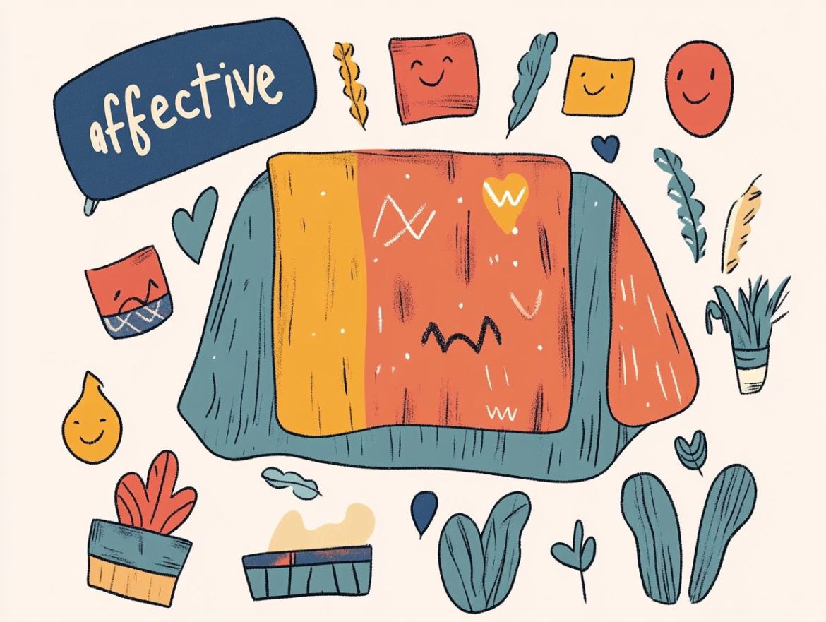 Can you provide an example of an affective response in quality?