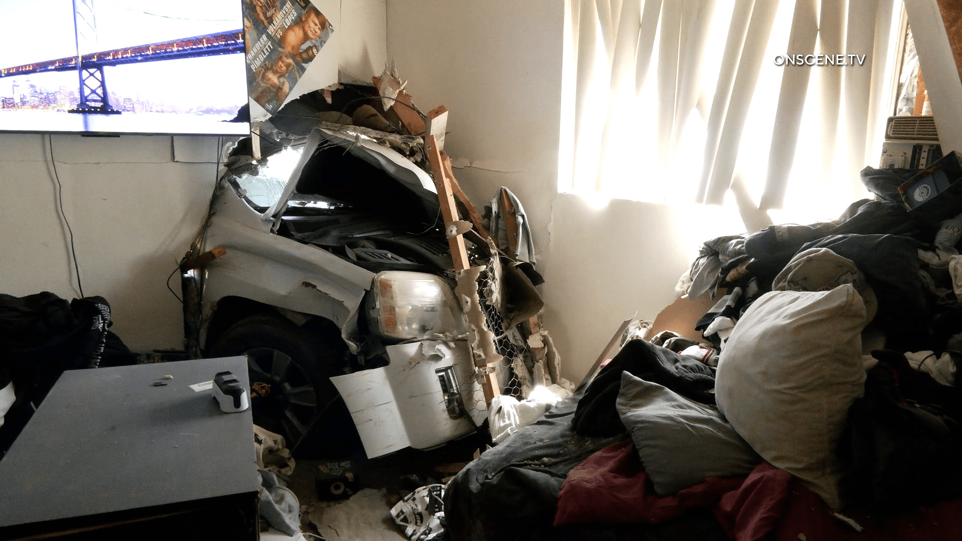 Suspected DUI Driver Crashes Into Riverside Home
