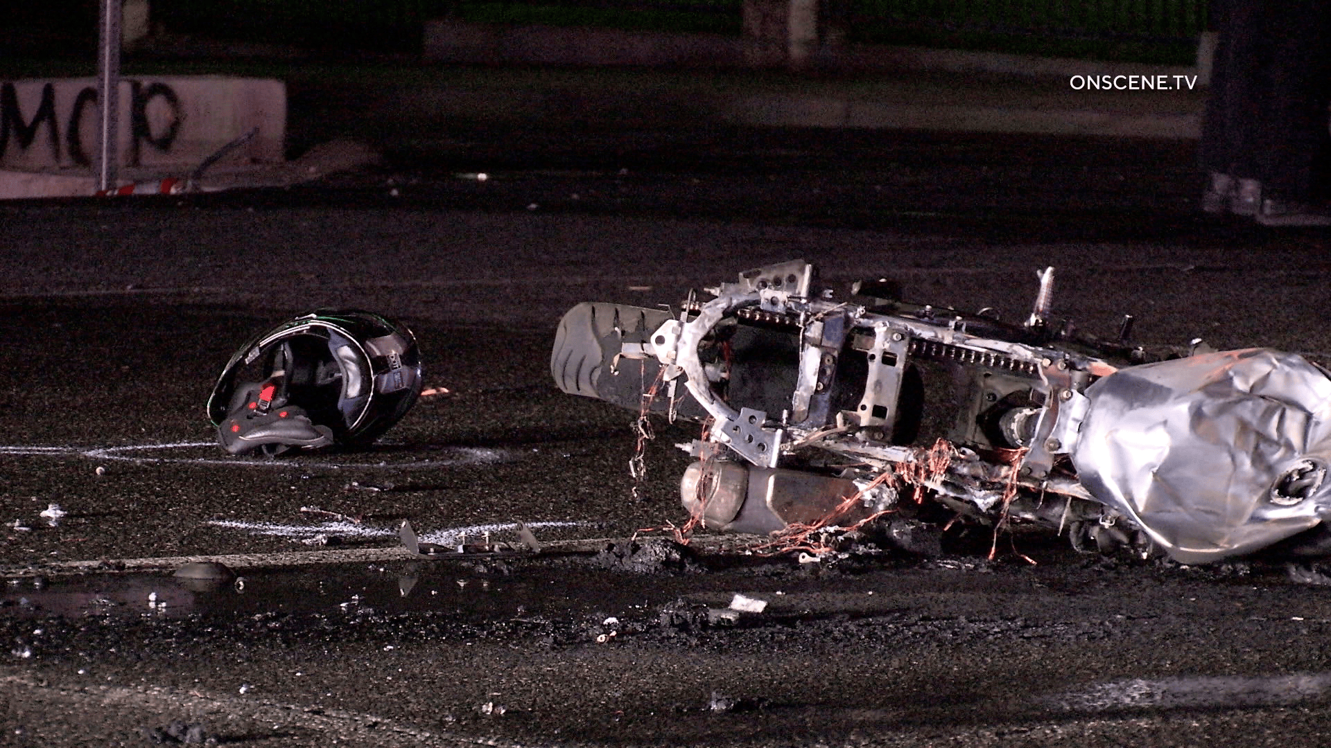 Motorcyclist Killed In Fiery Fontana Crash – ONSCENE.TV