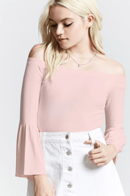 regina george pink cardigan