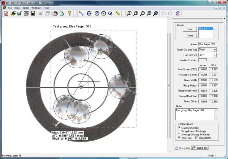 Ontarget precision calculator