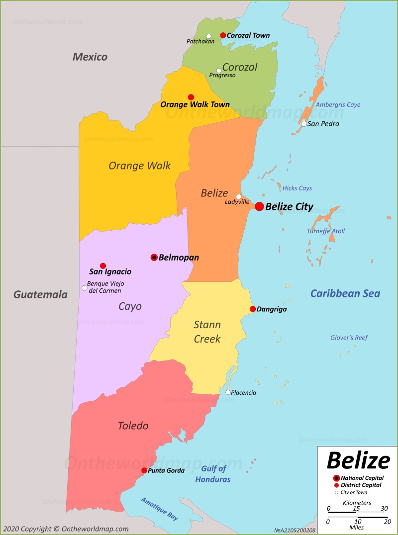 Belize Island Map At Crystal Yazzie Blog Map Of Belize 
