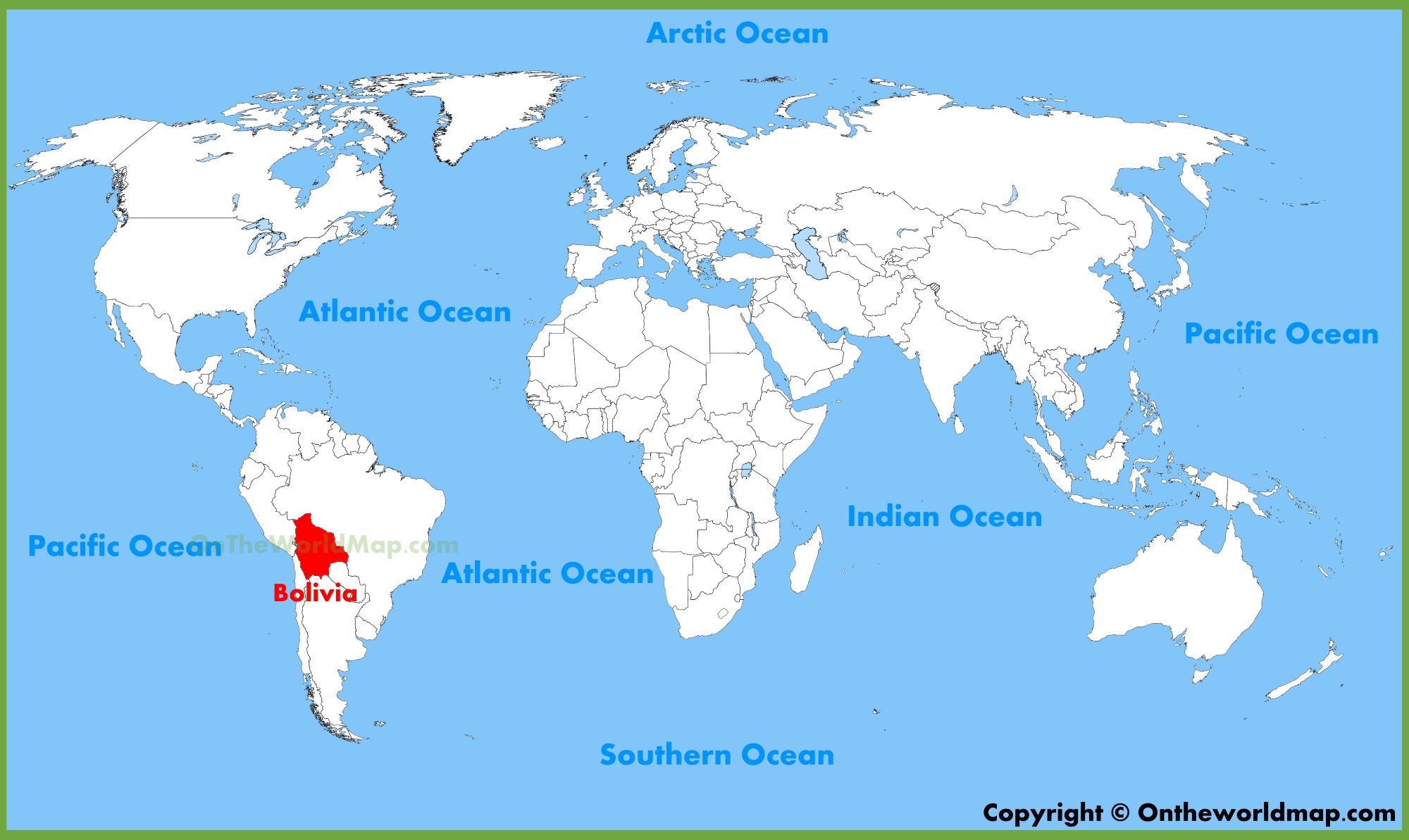 Barron Trump More Than Just A Name Bolivia Location Map.