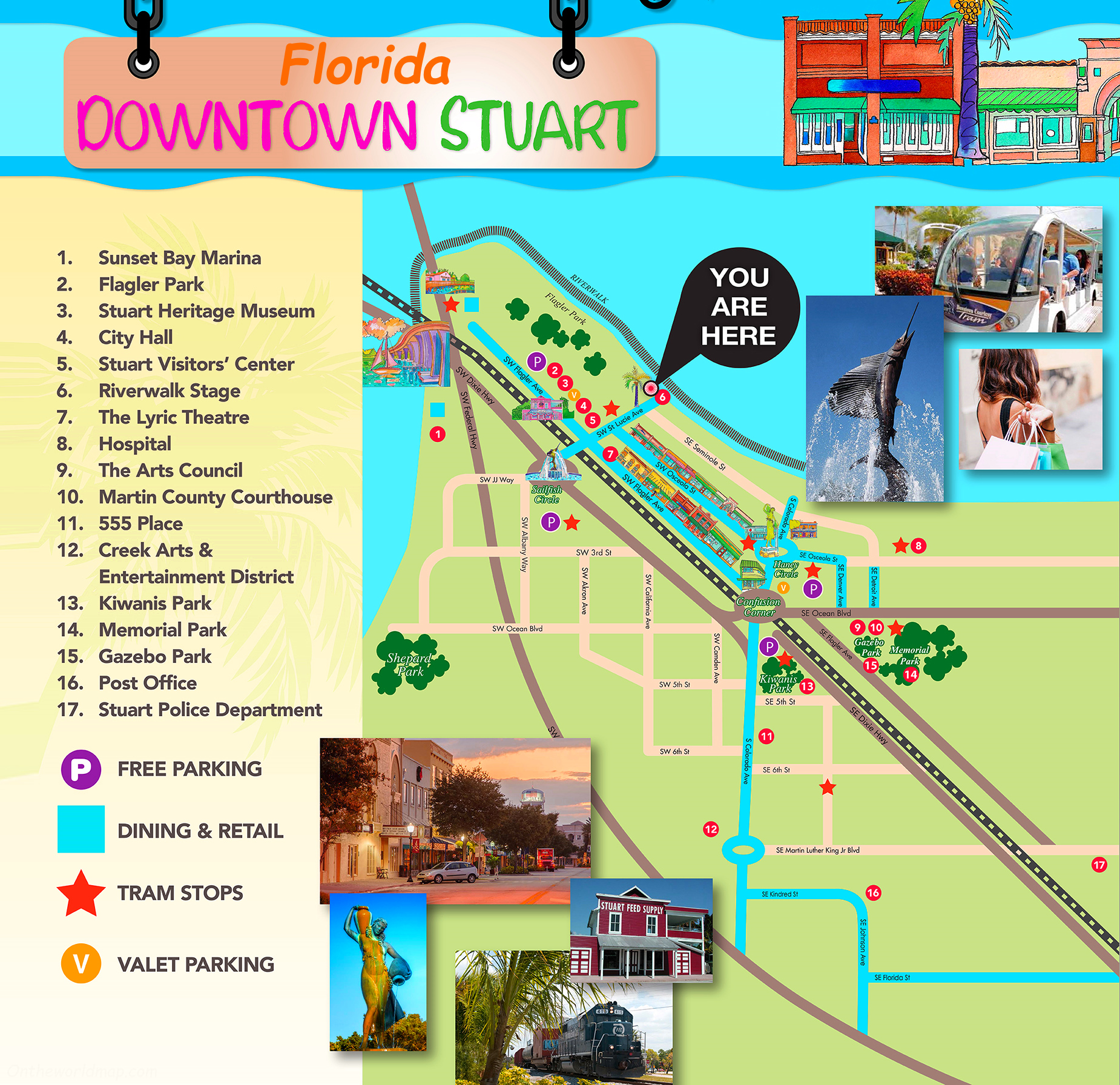 Stuart Map Florida U S Discover With Detailed Maps Tourist.