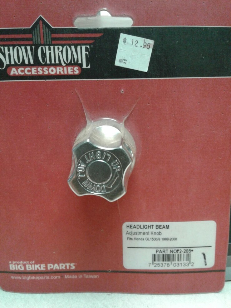 Headlight Beam Knob GL1500
