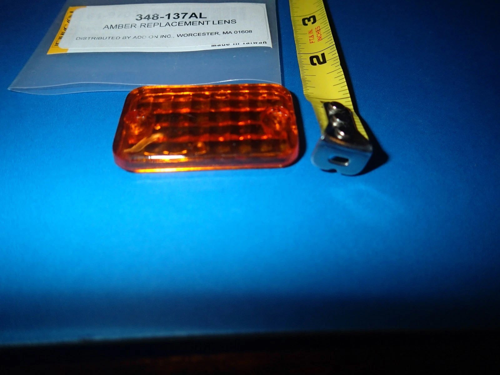 Replacement Lens for Clearance/ Side Marker Light/ Other, 348-137AL