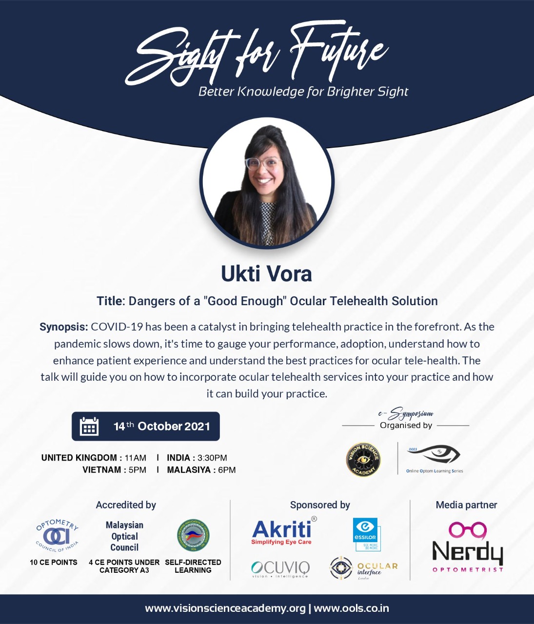 “Sight for Future - Better Knowledge for Brighter Sight by VSA and OOLS