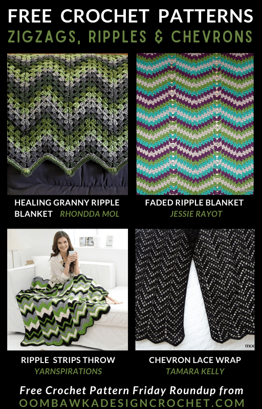To join multiple pieces, there are a couple of options. Zigzag Crochet Patterns Oombawka Design Crochet