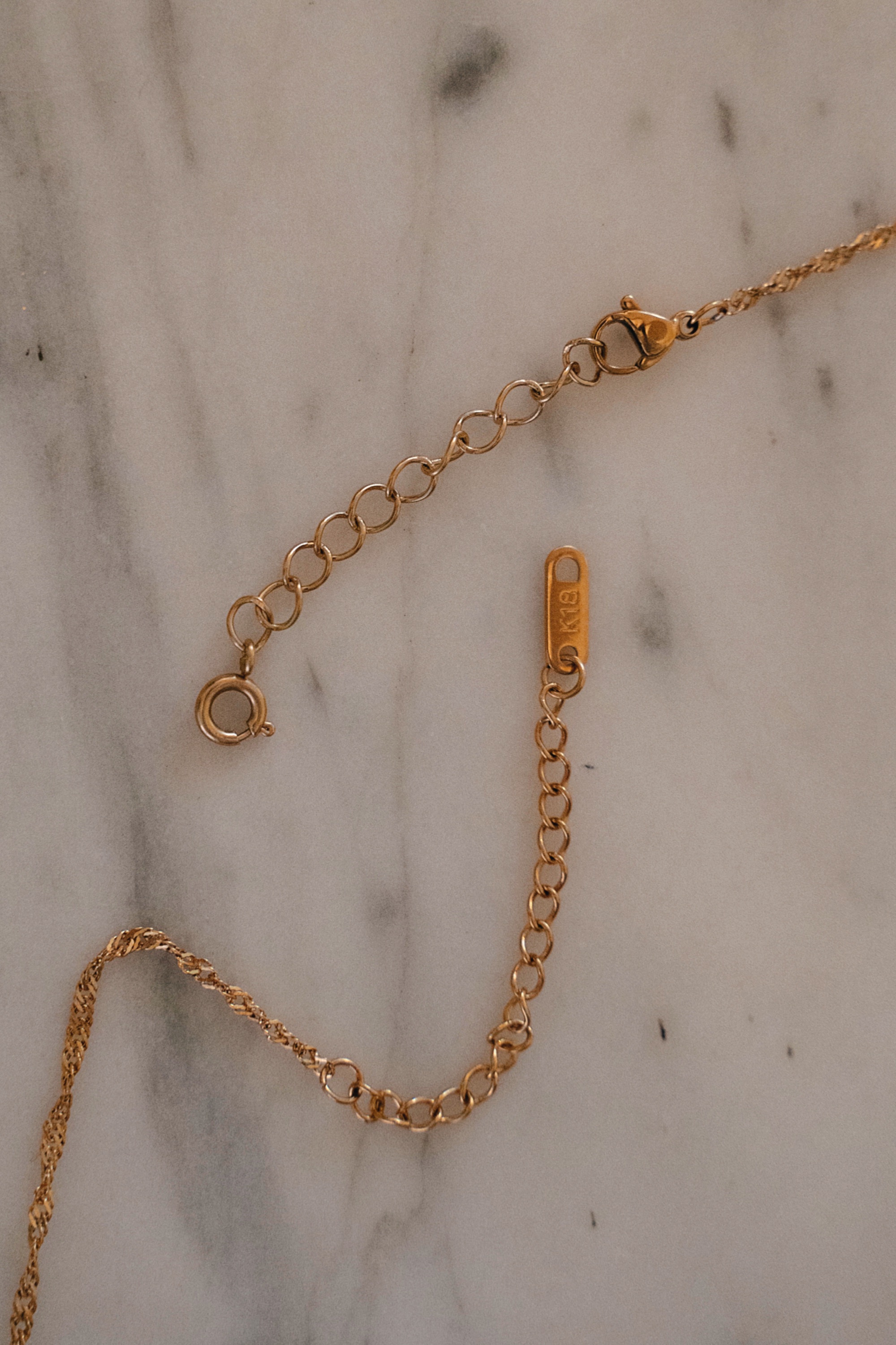 Necklace extender goldplated - Oona-mae