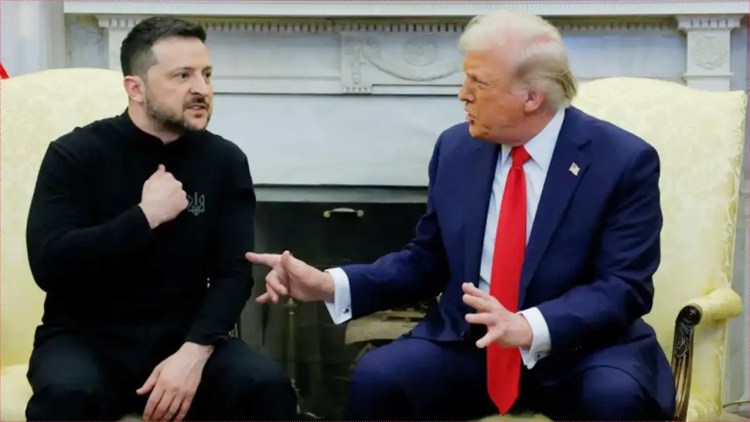 Trump and Zelensky white house meeting