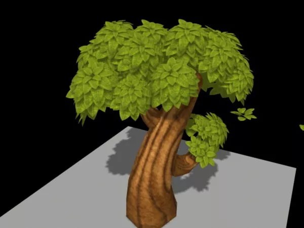 Cartoon Tree Free 3d Model Ma Mb Open3dmodel 46370