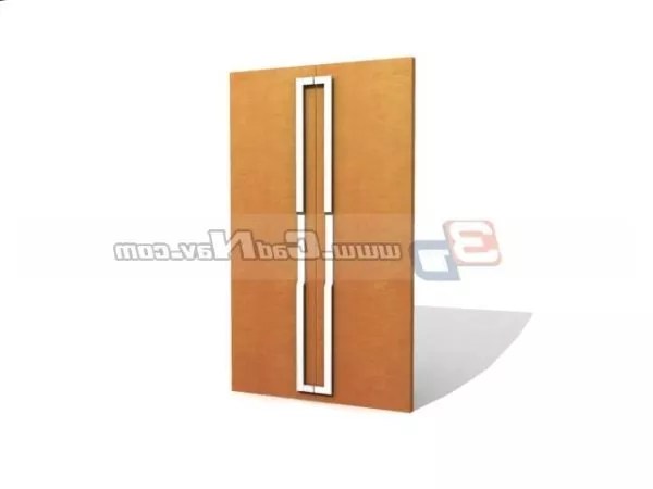 Solid Wood Door Design Free 3d Model 3ds Max Vray Open3dmodel 211662