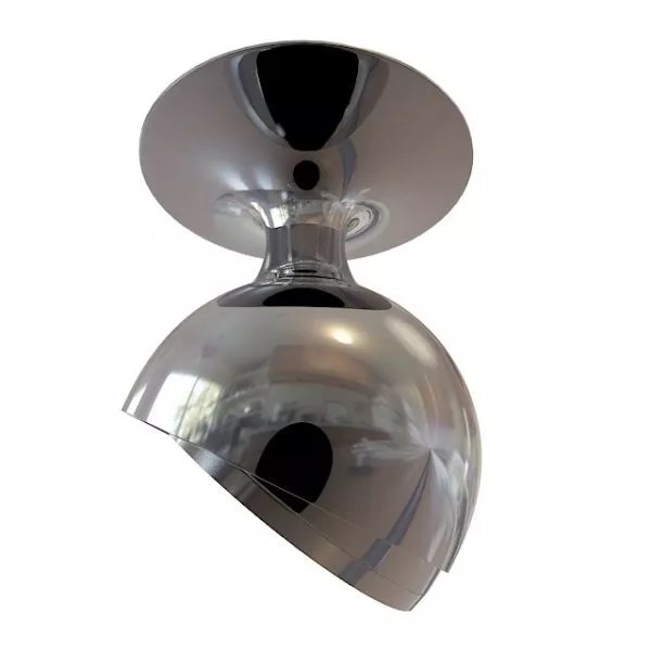 Chrome Ceiling Led Spotlight Free 3ds Max Model Max Vray