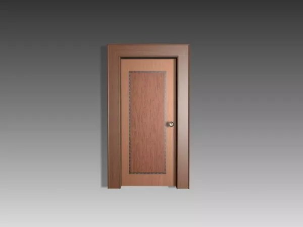 Plain Wooden Door Design Free 3d Model 3ds Dwg Max Vray Open3dmodel 208773