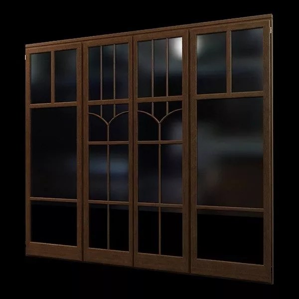 Home Design Glass Partition Door Free 3d Model Max Vray Open3dmodel 210977
