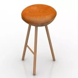 Wood Bar Chair Design Free 3d Model 3ds Gsm Obj Open3dmodel A 299958