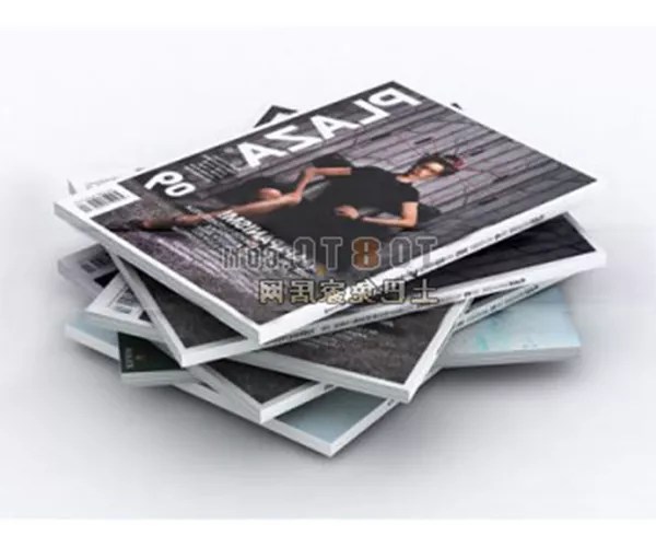 Fashion Magazine Books Free 3d Model Max Open3dmodel 529143