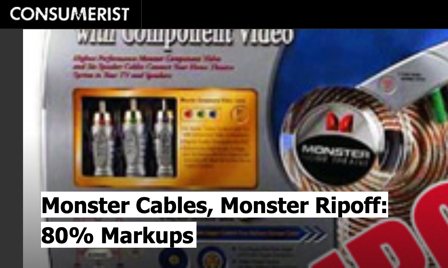 OA661 Monster Cable and the Best CnD Response Ever Opening Arguments