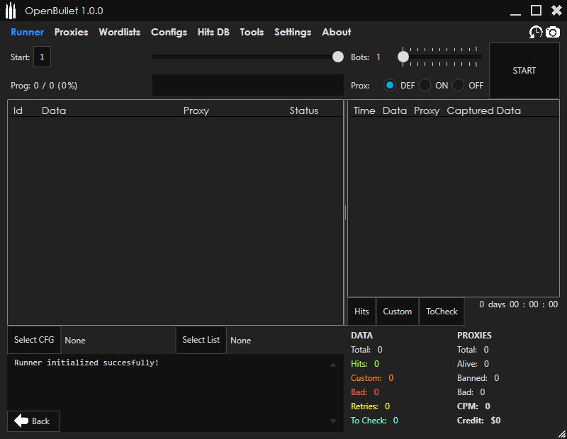 Openbullet Usage - Premium Nature Texture Gallery - Desktop