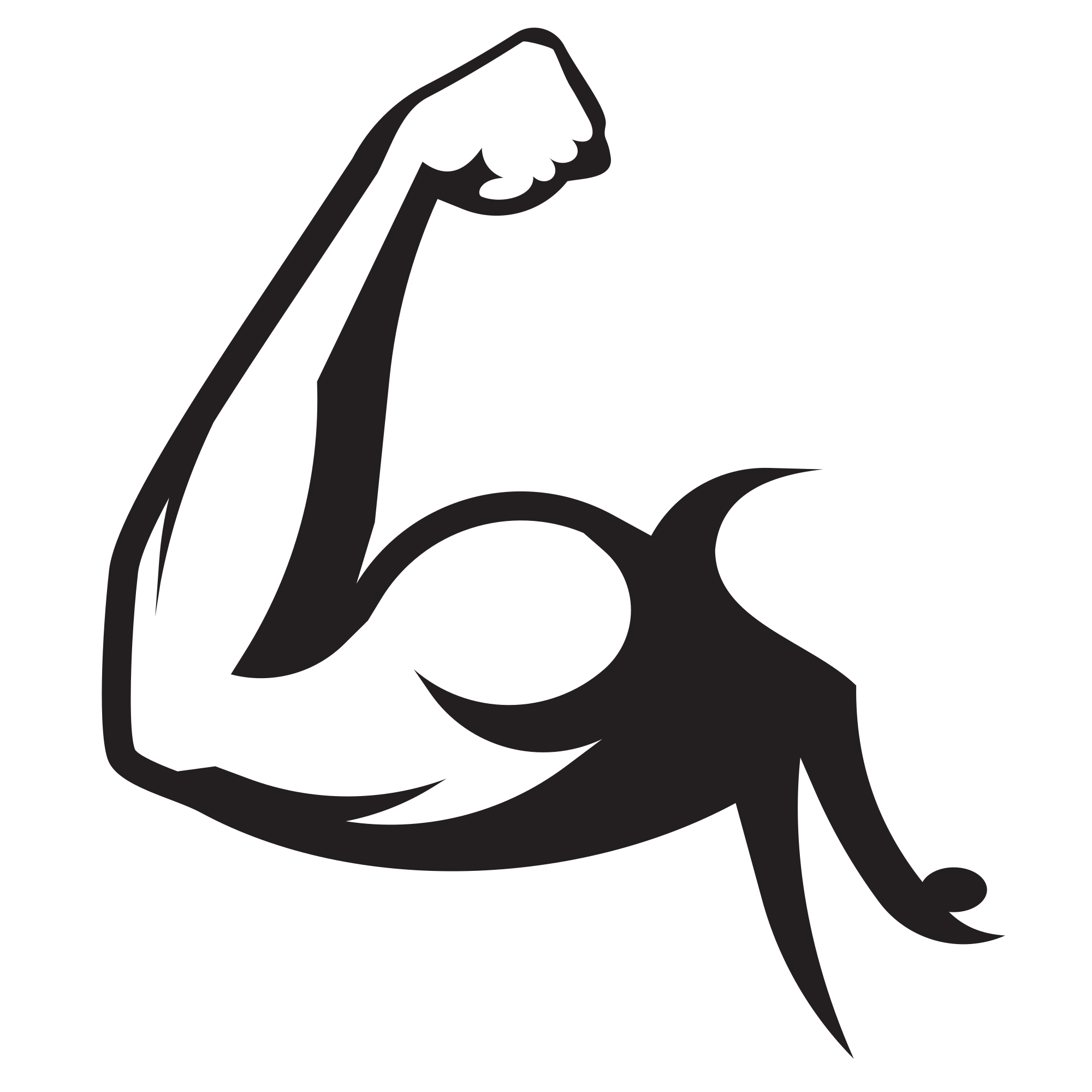 To search more free png. Arm Muscle Openclipart