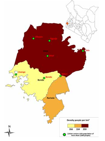 Siaya County Factsheet Feb 2026 Open County Siaya Map 