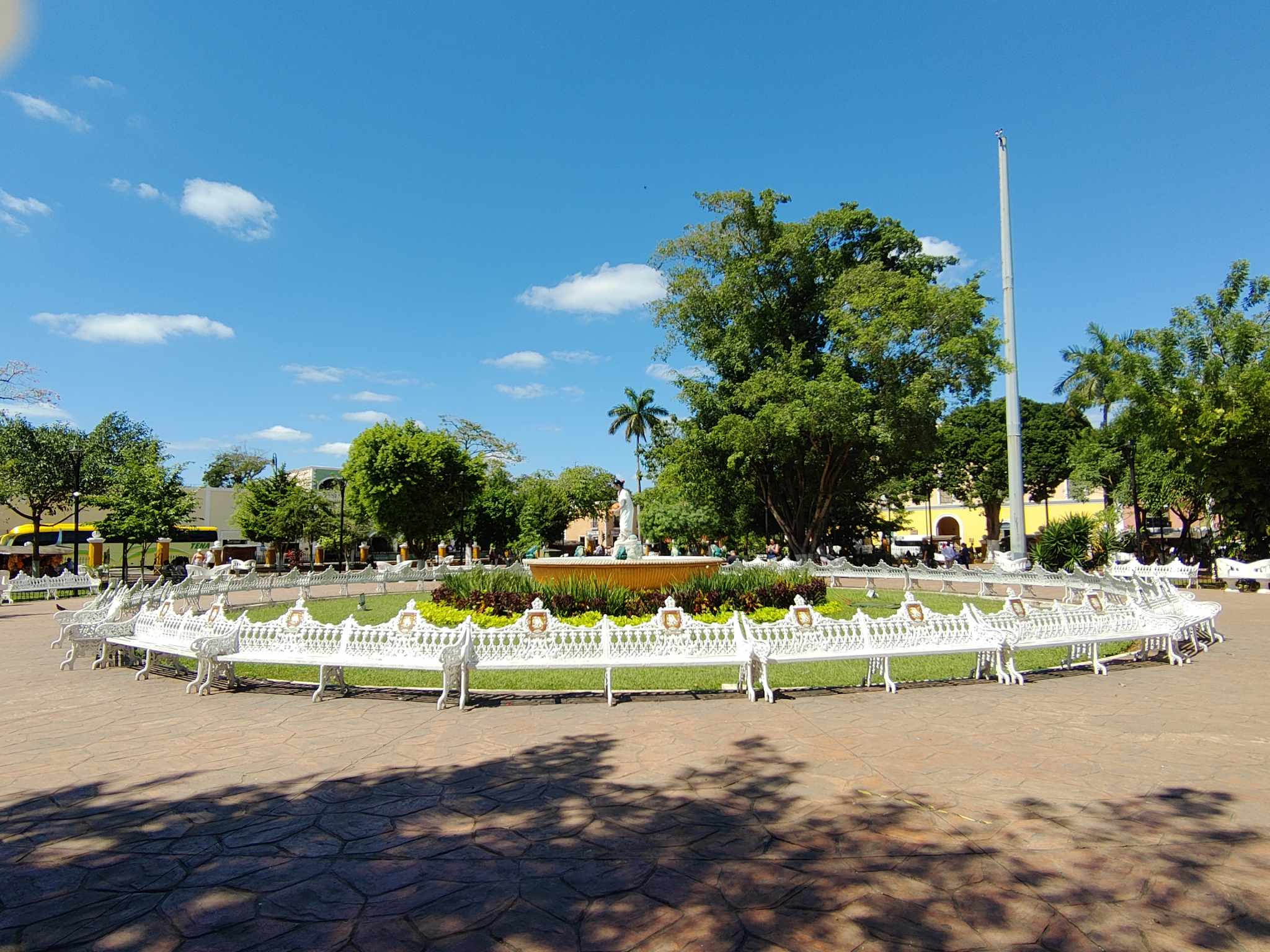 Parque Principal Francisco Canton Rosado in Valladolid, Mexico