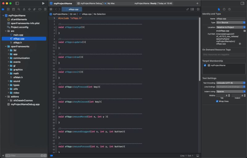 Xcode Openframeworks - Best City Illustrations in High Resolution