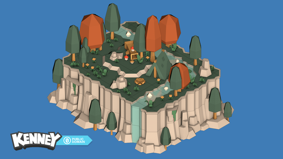 3d Nature Pack Opengameart Org