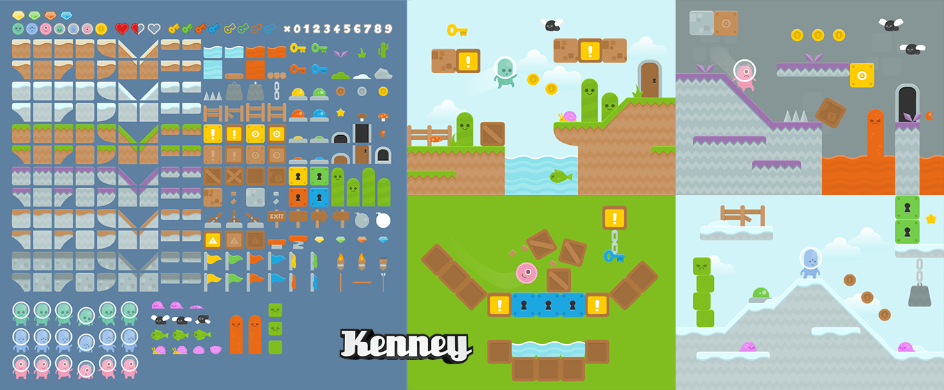 Free market cartoon 2d game tileset 2d game assets gamedev indie game . Platformer Art Deluxe Opengameart Org