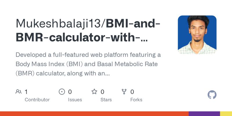Github Ambattz Bmi Calculator Boredom Projects Html Css Js Mongodb Node Created By - Mountain Pictures - Ultra HD Ultra HD Collection