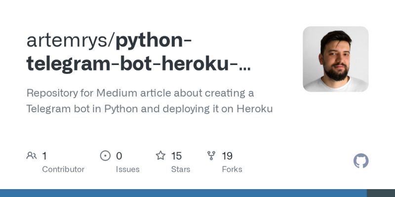 Telegram Bot In Python Linking Github With Heroku Stack Overflow - High Quality Ultra HD Minimal Illustrations | Free Download