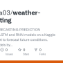GitHub - Sashtiga03/weather-forecasting: WEATHER FORECASTING PREDICTION ...