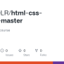 GitHub - MiltonDLR/html-css-course-master: Html And Css Course