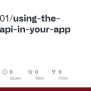 GitHub - Mrod0101/using-the-github-api-in-your-app