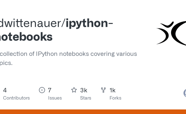 GitHub - Jdwittenauer/ipython-notebooks: A Collection Of IPython ...