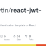 GitHub - EgeAytin/react-jwt-auth: Simple JWT Authentication Template On ...